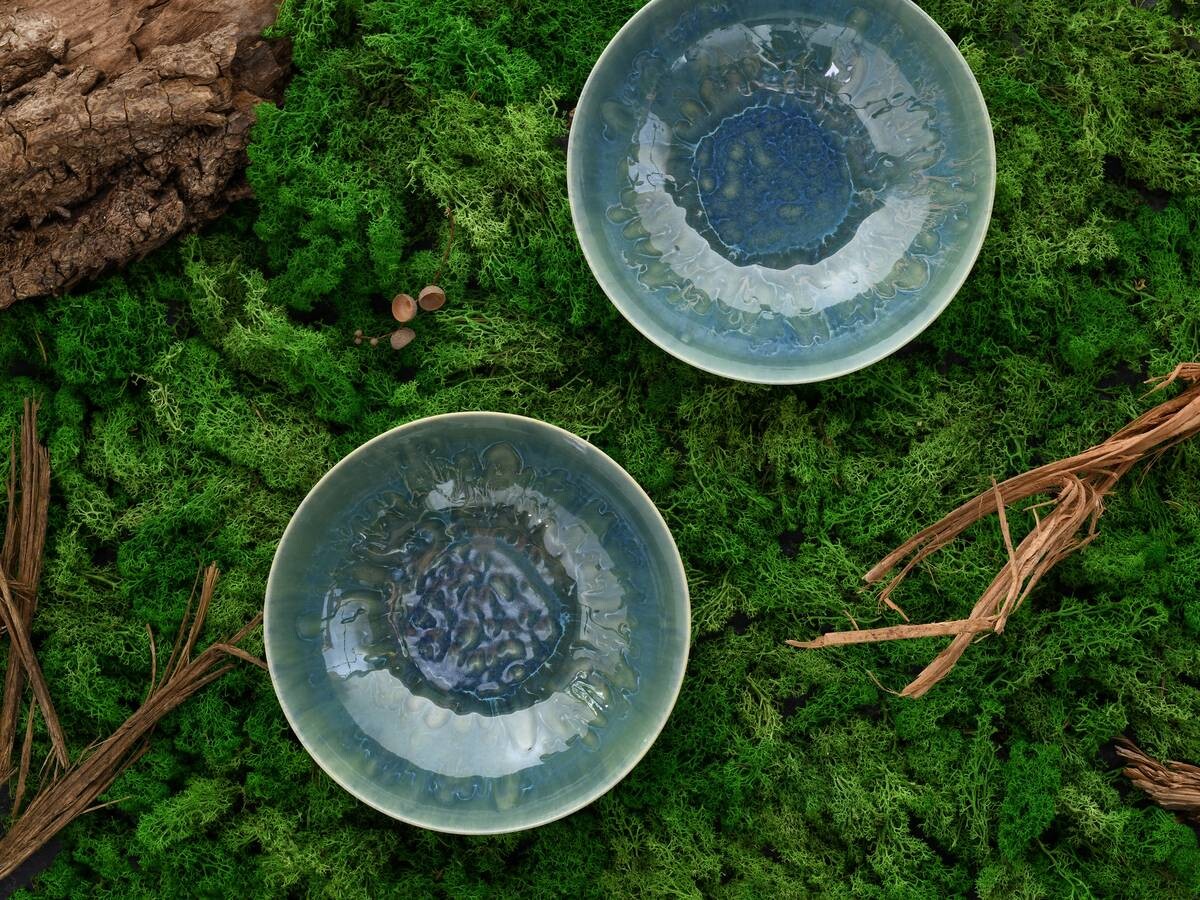 CreaTable Salatschale Yuki multicolor Steinzeug D: ca. 24 cm