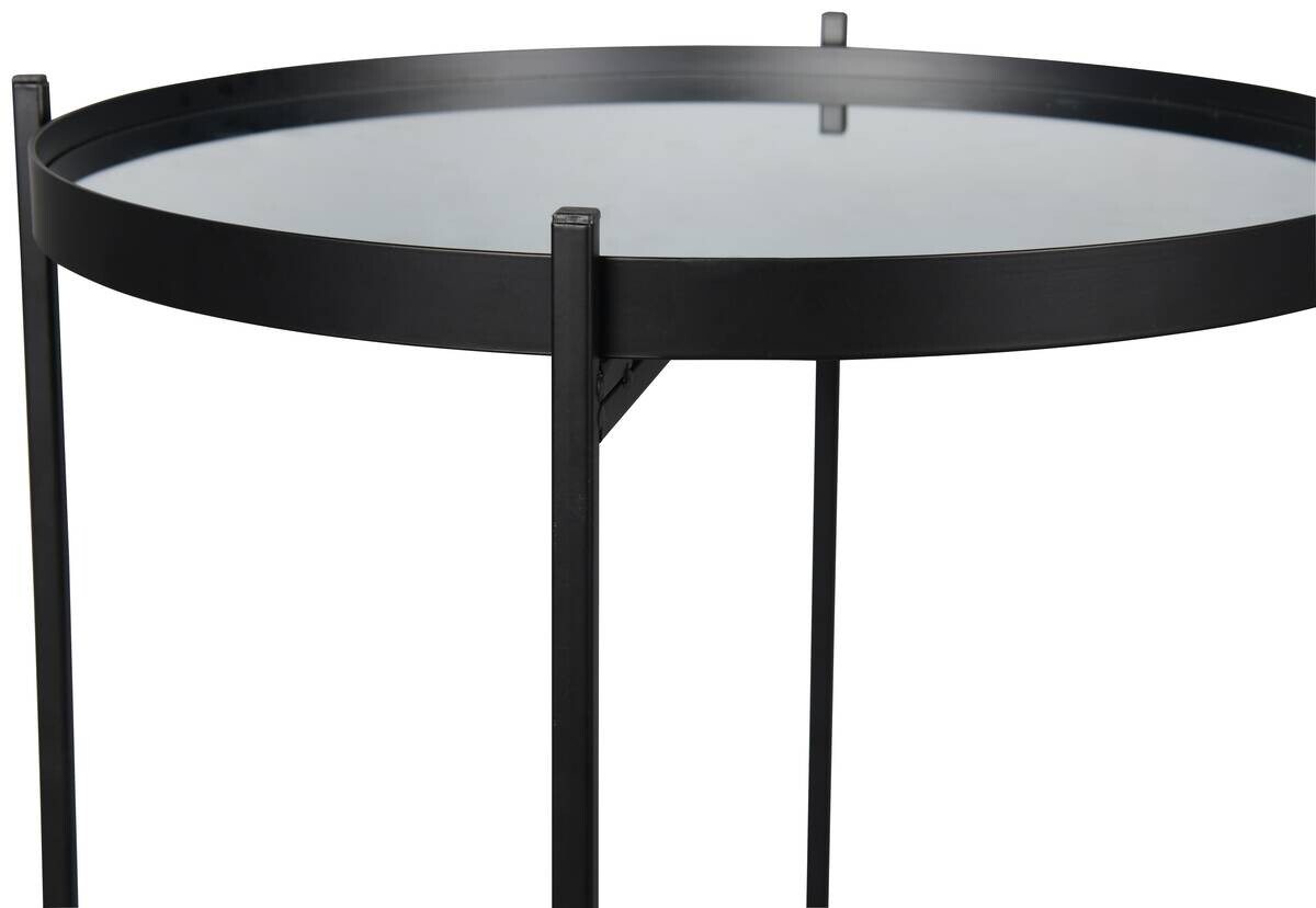 Beistelltisch Verena schwarz H/D: ca. 51x45 cm