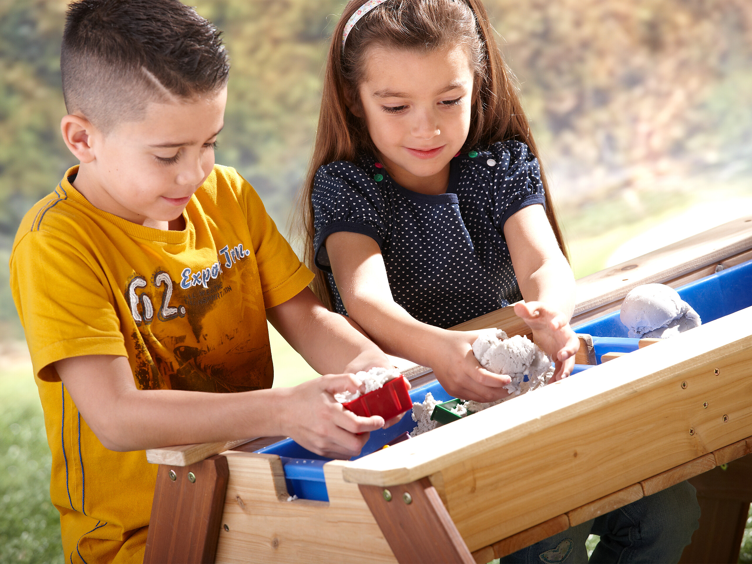 AXI Wasserspieltisch Nick braun B/H/T: ca. 98x48,5x95 cm