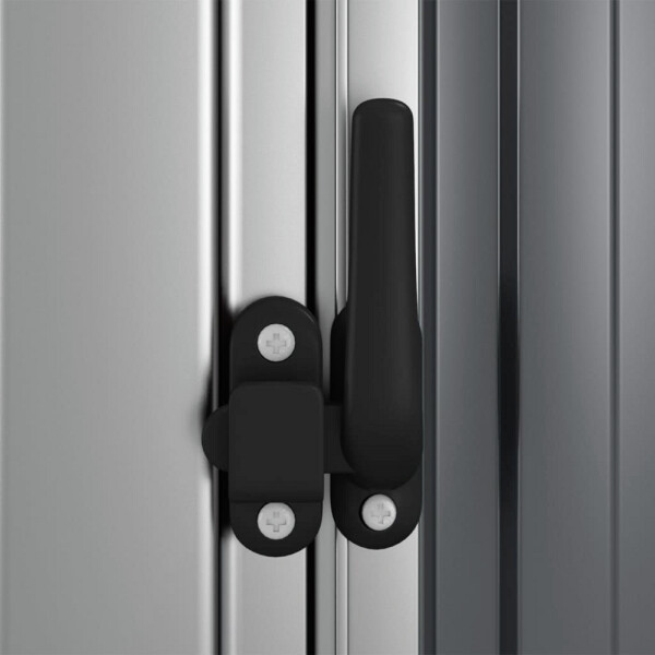 vidaXL Geräteschuppen grau B/H: ca. 180,5x209,5 cm