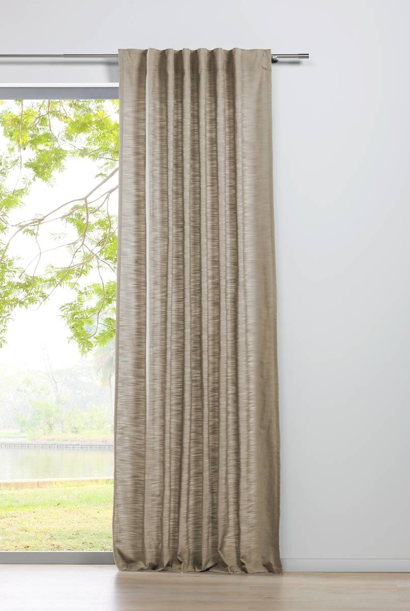 Kombivorhang 2er Pack Balance beige B/L: ca. 135x245 cm