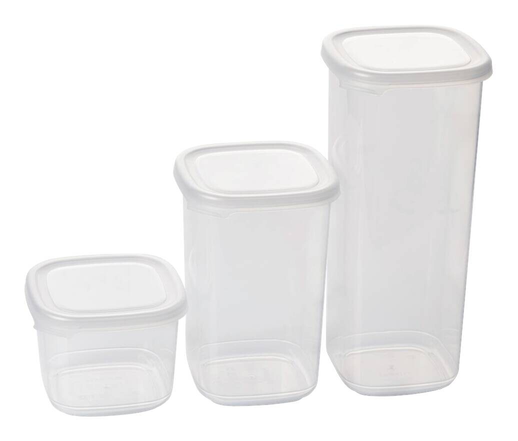 HermiaConcept Vorratsdosenset 24tlg. weiß