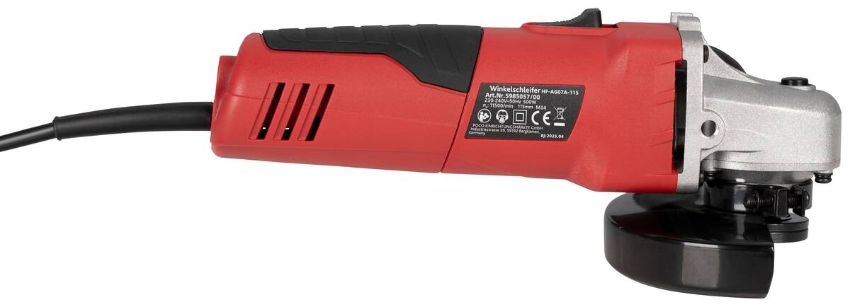 POCOline Winkelschleifer AG07A-115 ca. 500 W