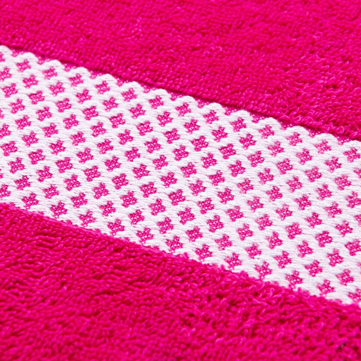 BENETTON Handtuch SUMMER pink Baumwolle B/L: ca. 50x90 cm