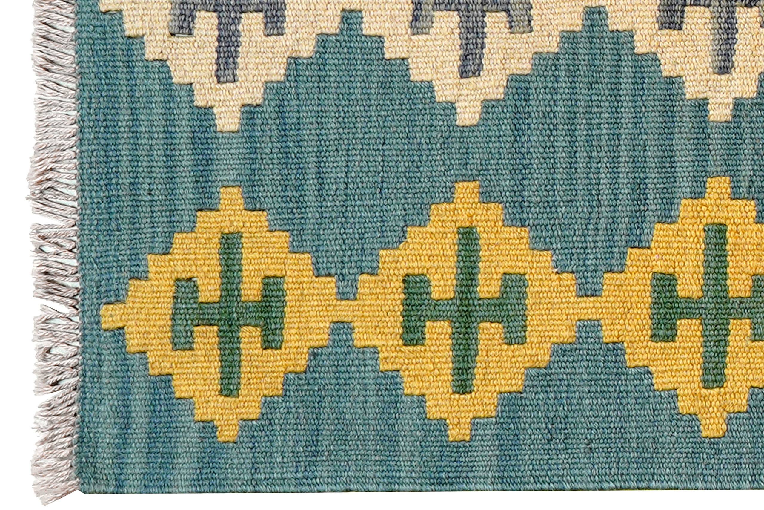 PersaTepp Teppich Kelim Gashgai blau B/H/L: ca. 63x1x88 cm