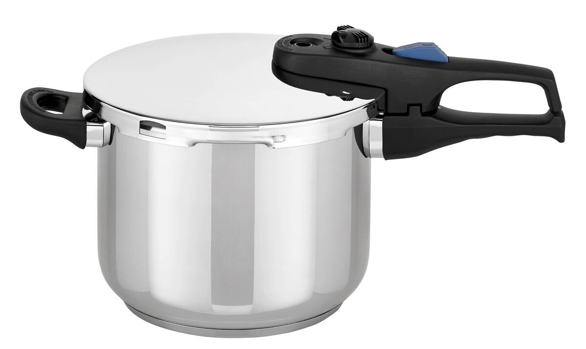 ELO Schnellkochtopf silber Edelstahl B/H/L: ca. 27,5x26,5x42 cm