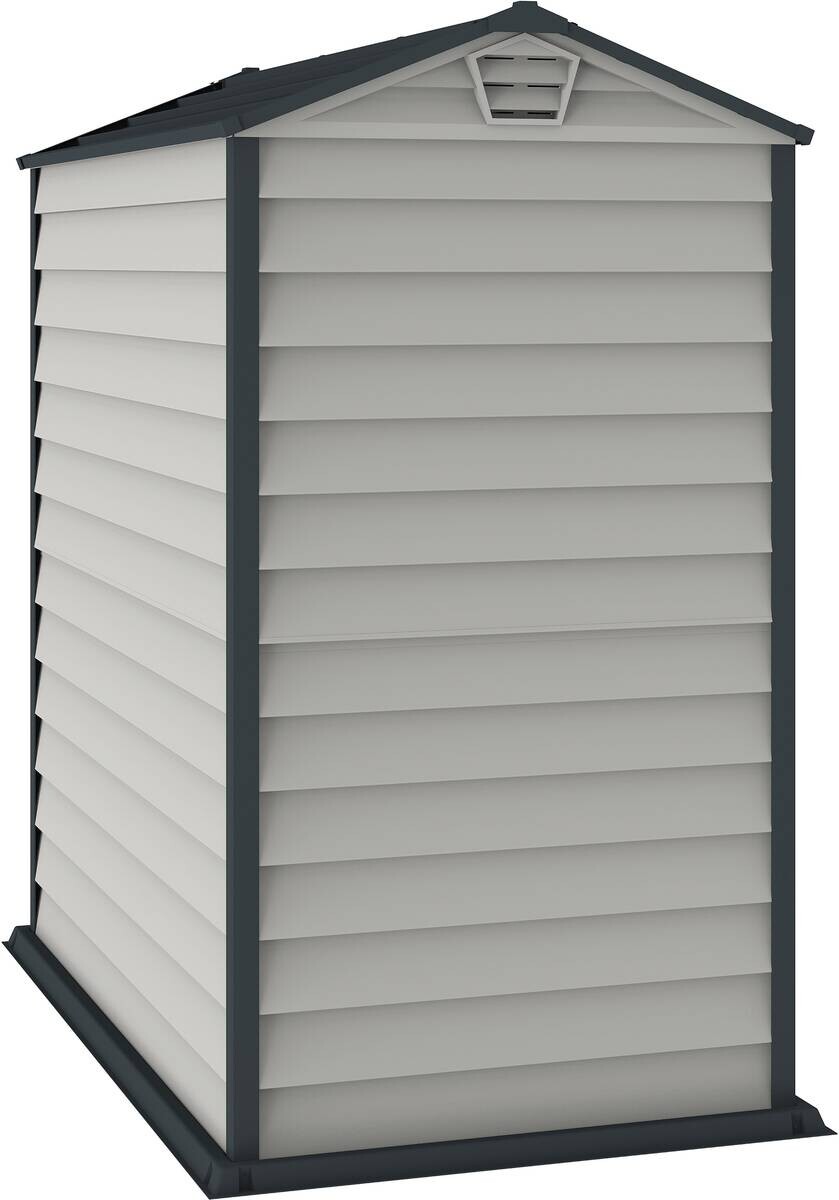 VCM Gerätehaus grau B/H/L: ca. 104x192x180 cm