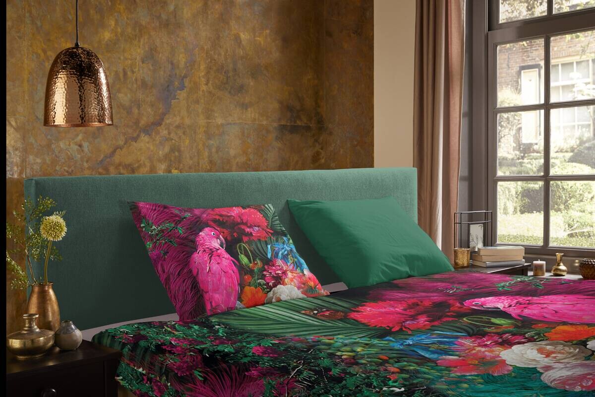 Microfaser Bettwäsche Bohem Multi Polyester B/L: ca. 135x200 cm