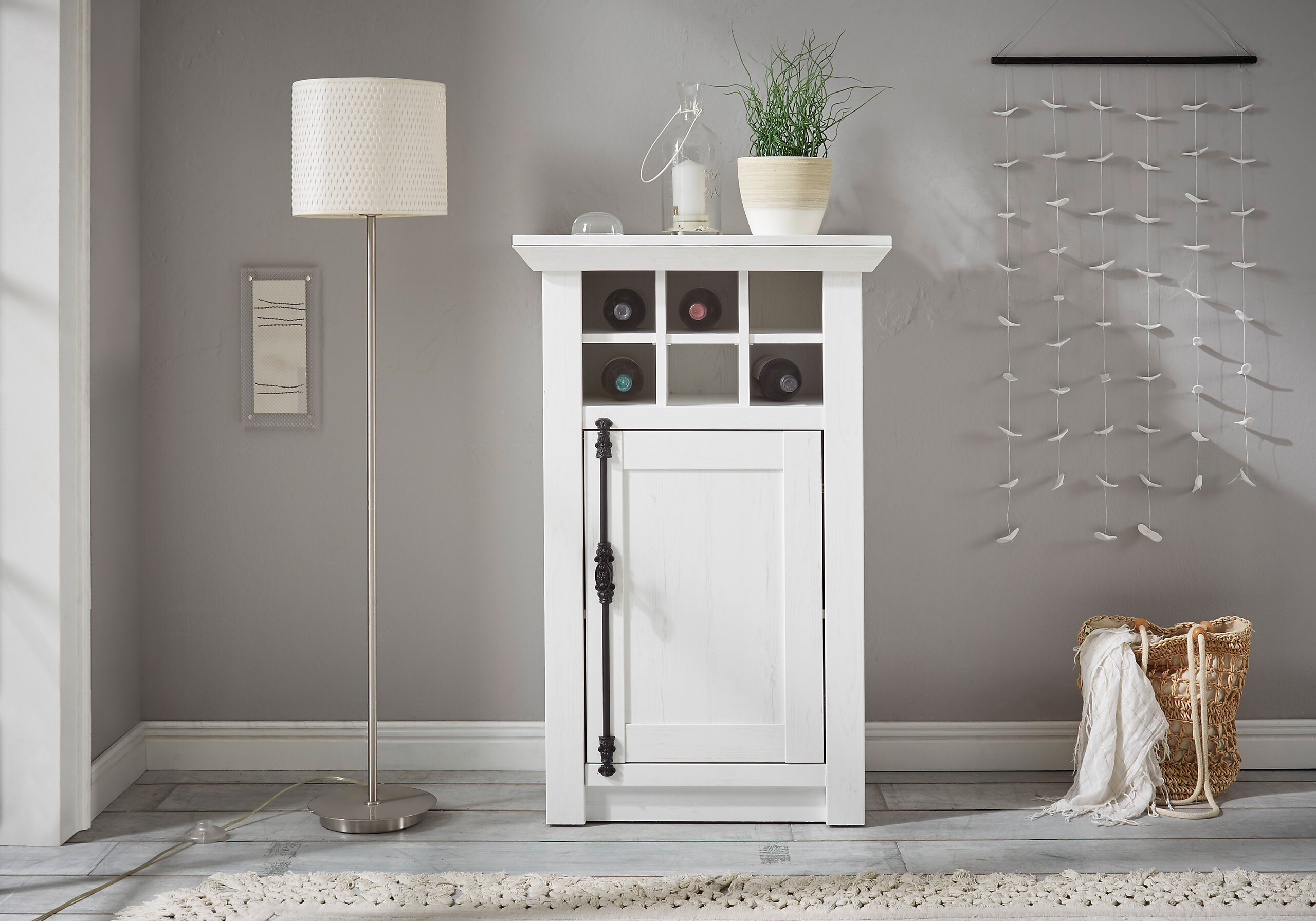 Kommode Westerland weiß B/H/T: ca. 63x100x45 cm