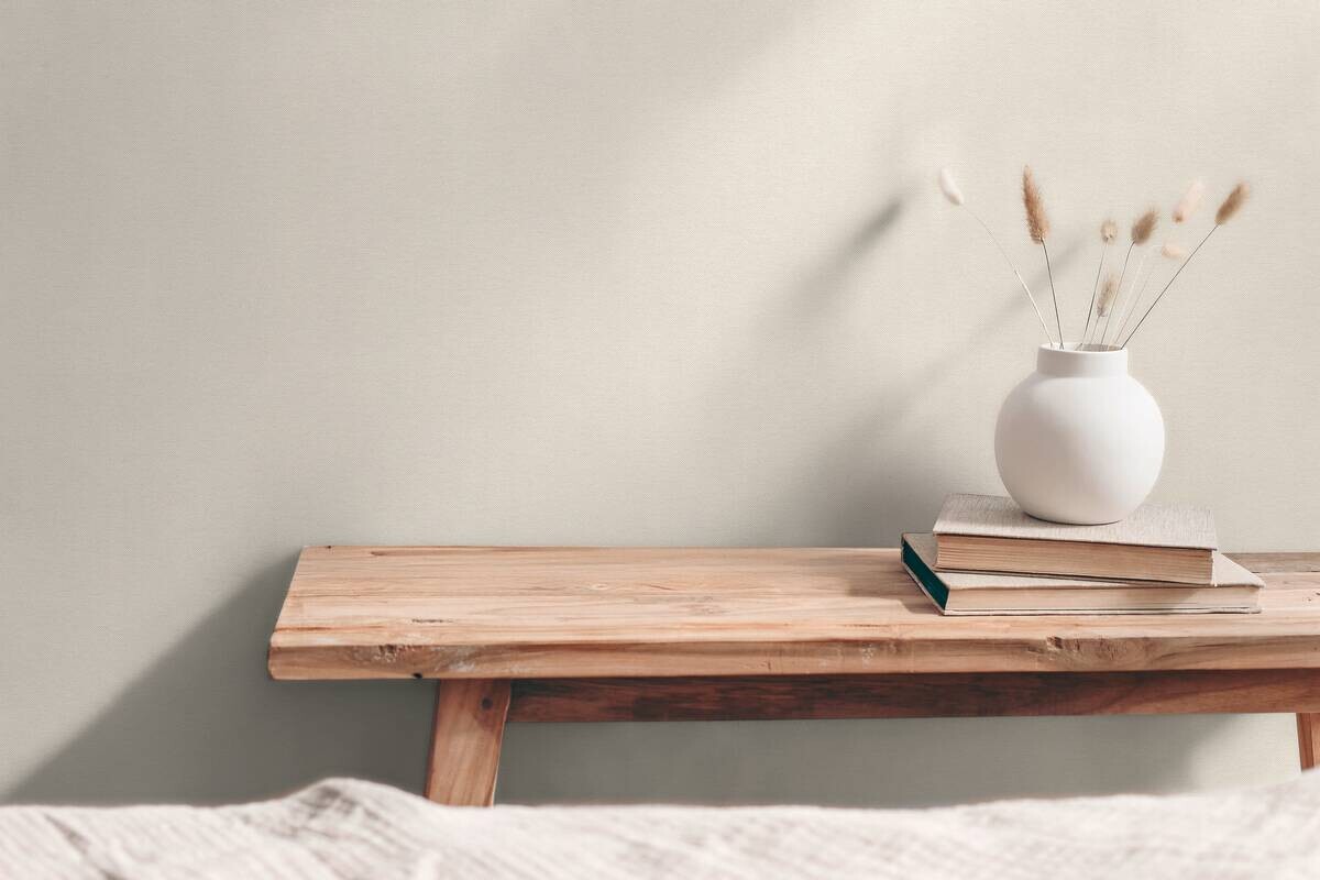 A.S.Creation Vliestapete weiß B/H/D: ca. 53x1005x9,3 cm