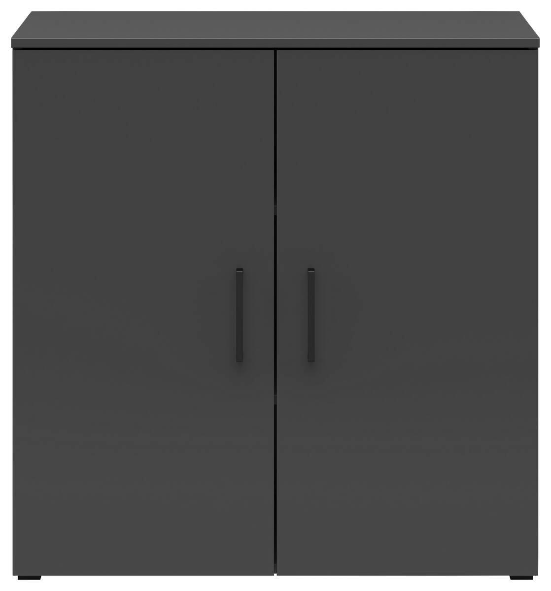 Kommode Multi-Stauraum Typ 24 anthrazit B/H/T: ca. 80x83x40 cm