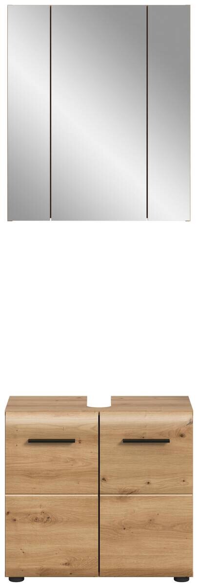 Badezimmer-Set Ice Artisan Oak Nachbildung B/H/T: ca. 60x185x30 cm