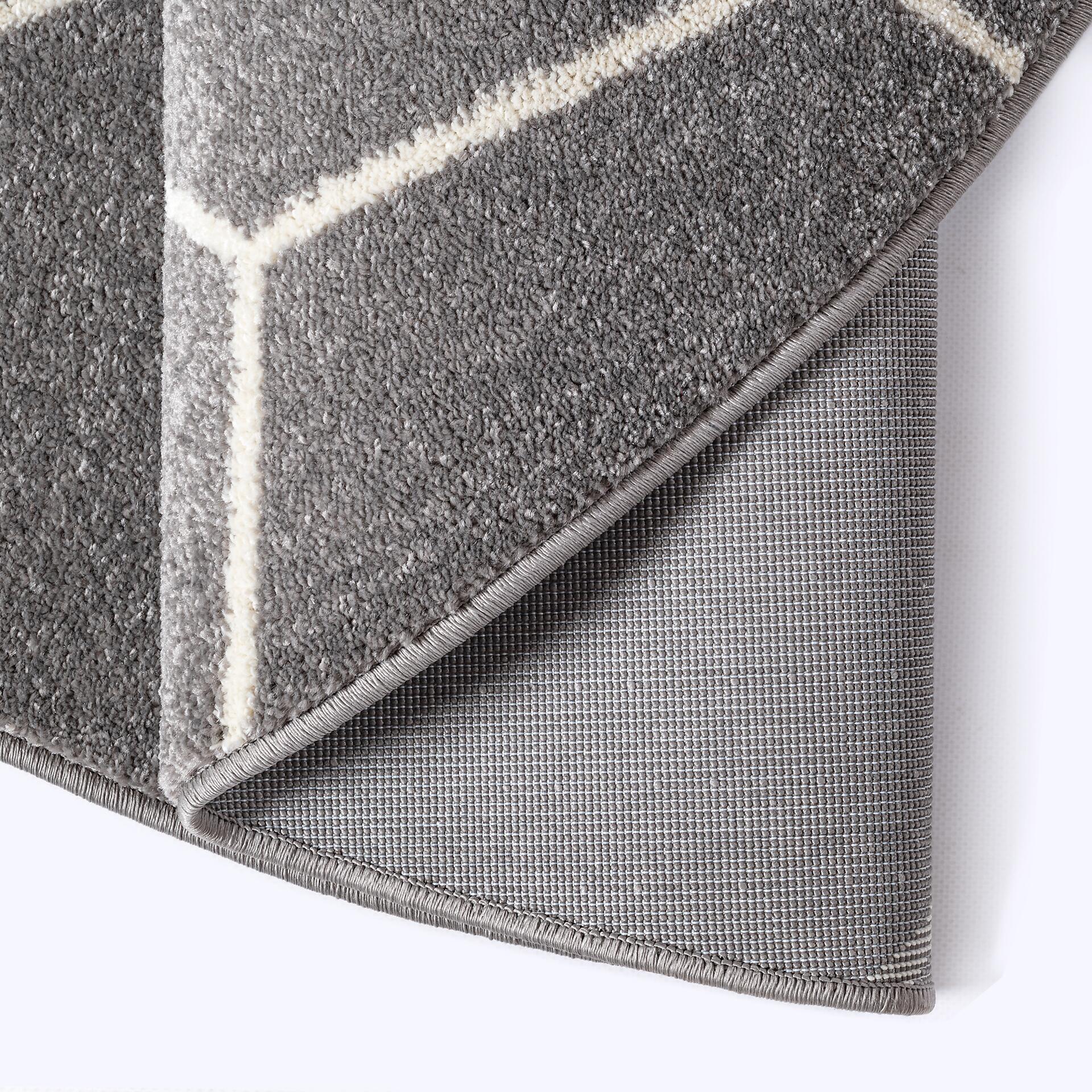 Sanat Teppich Trellis grau B/L: ca. 150x150 cm