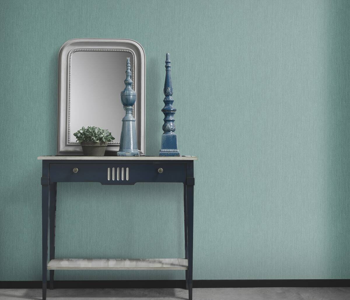 Erismann Vliestapete Struktur grün B/L: ca. 53x1005 cm