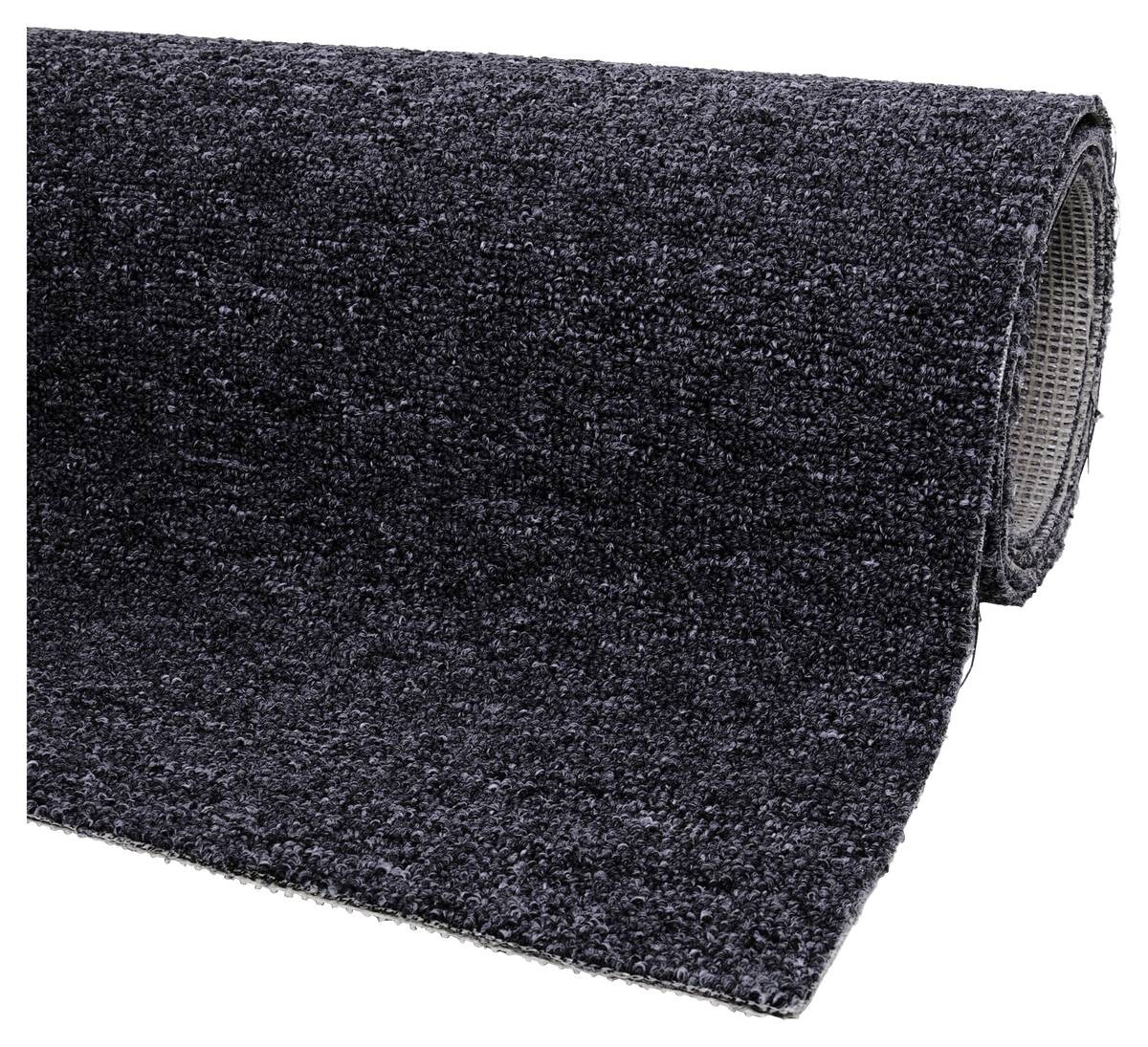 Teppichboden Mirabell anthrazit B/L: ca. 400x500 cm pro Stück