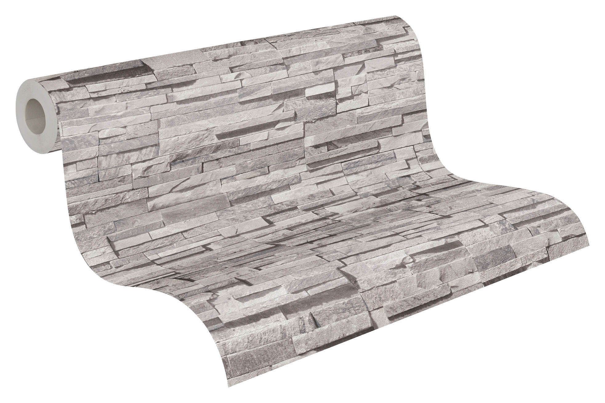 A.S.Creation Vliestapete silber beige B/H/D: ca. 53x1005x8,5 cm