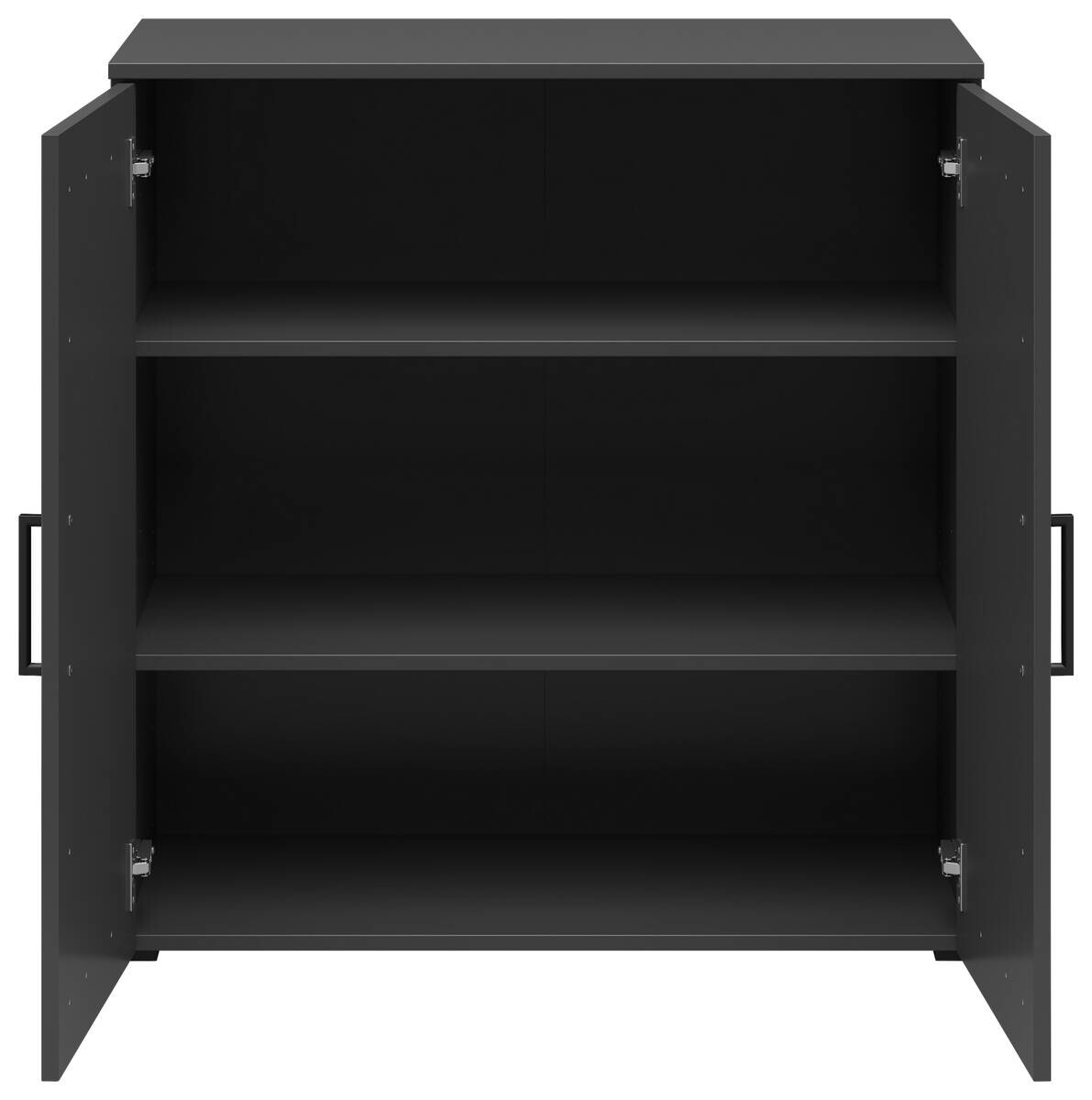 Kommode Multi-Stauraum Typ 24 anthrazit B/H/T: ca. 80x83x40 cm