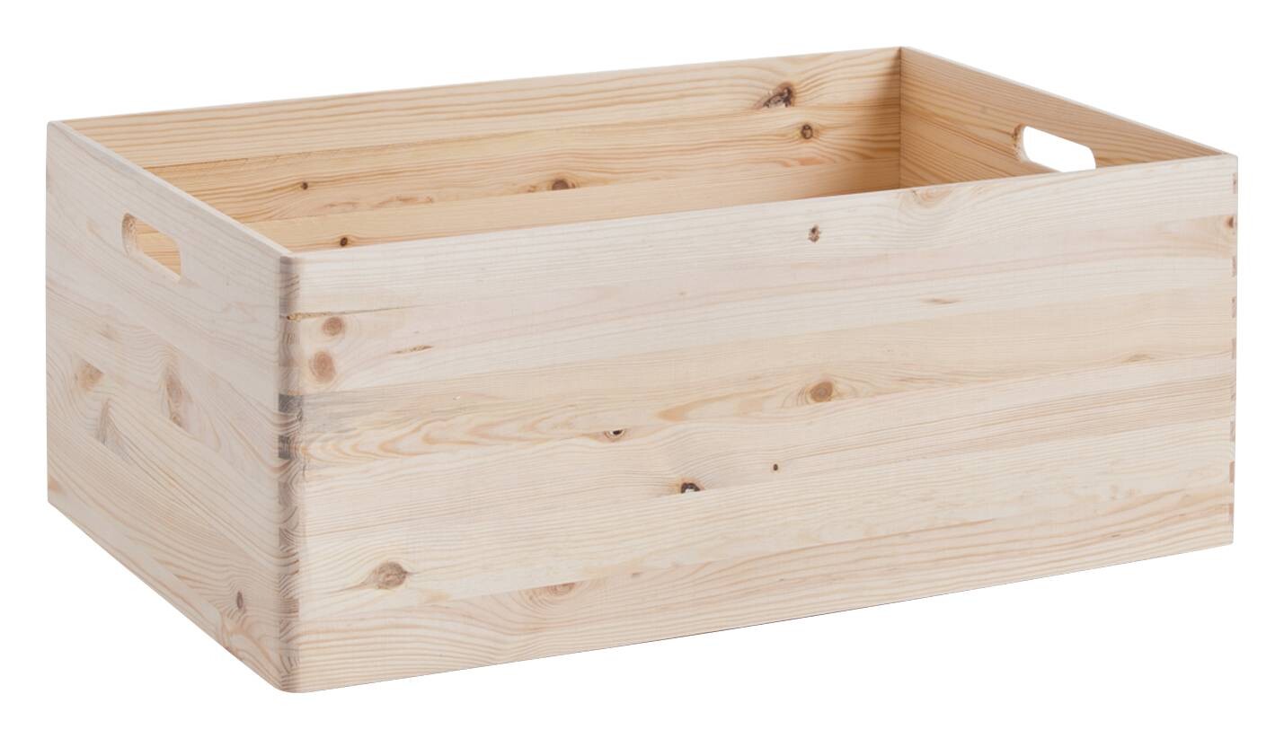 Zeller Allzweckkiste natur Holz B/H/L: ca. 40x24x60 cm