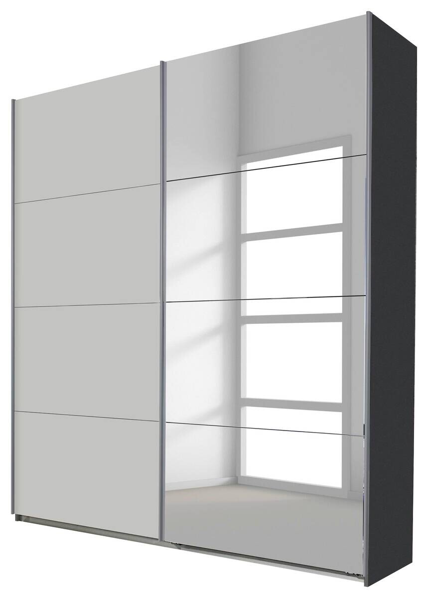 Schwebetürenschrank Quadra B/H/T: ca. 180x210x62 cm