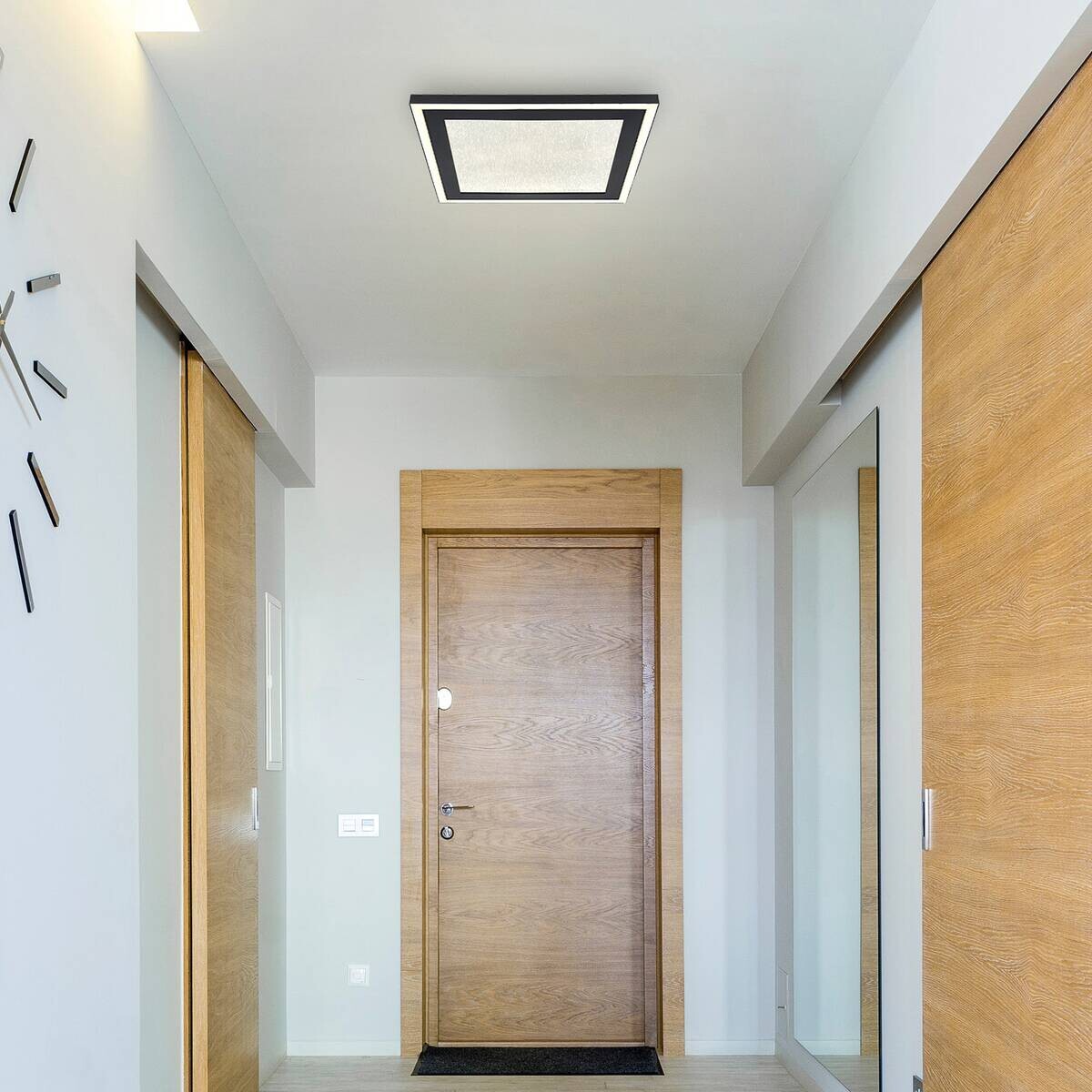 GLOBO Deckenleuchte Davies B/H/L: ca. 33x4x33 cm