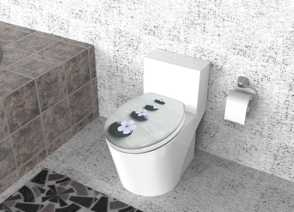 POCOline WC-Sitz Zen Flower Duroplast POCOline WC-Sitz Zen Flower Duroplast