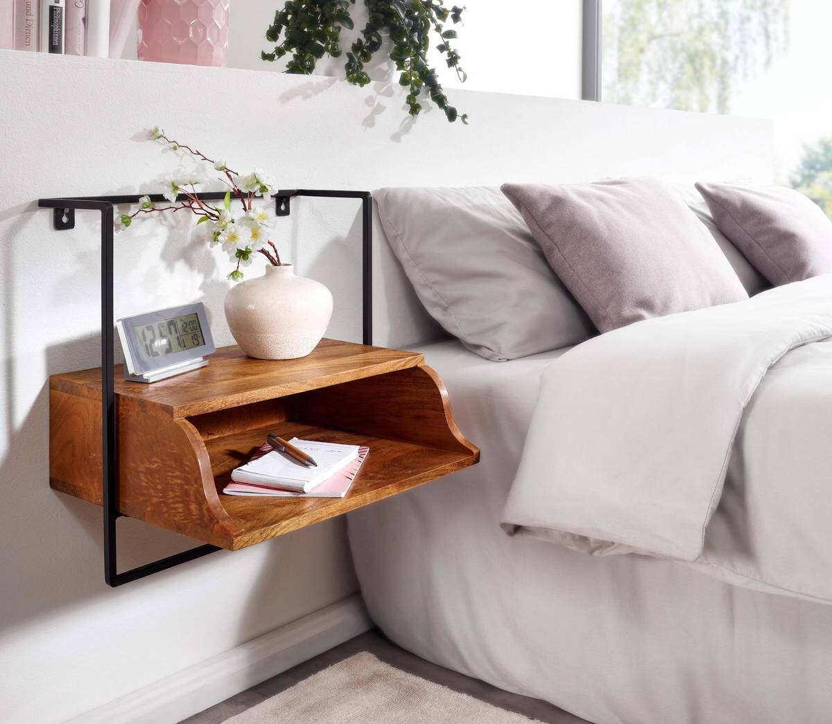 Nachtkonsole braun B/H/T: ca. 35x45x44 cm