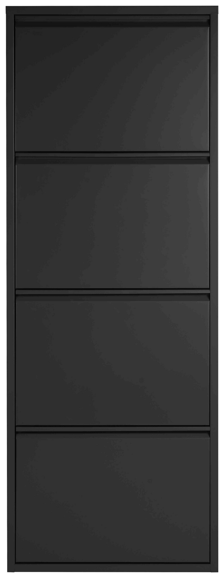 Schuhkipper Blacky schwarz matt B/H/T: ca. 50x136x13 cm