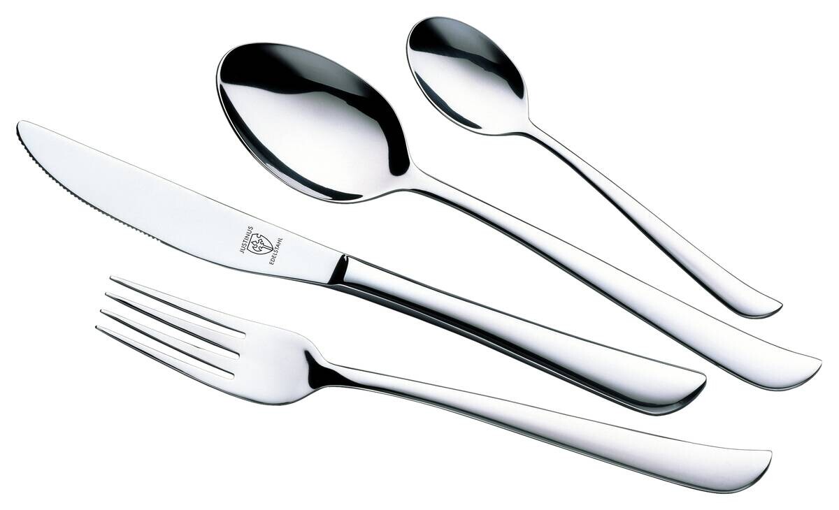 Besteckset silber Edelstahl 60 tlg.