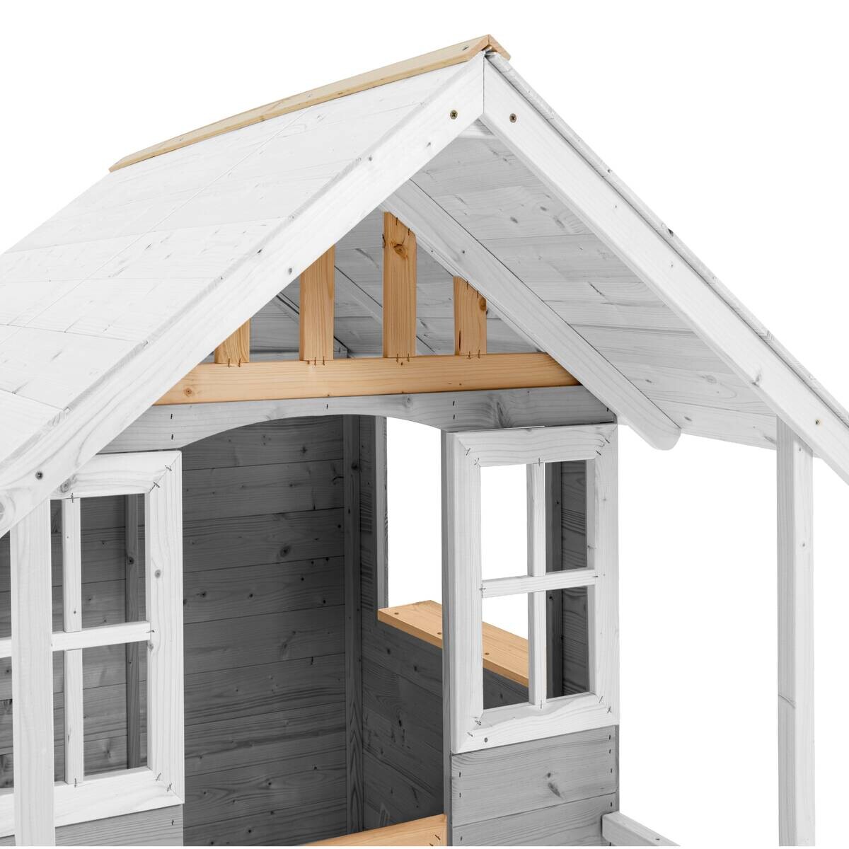 Zwerkules Spielhaus Valli grau B/H/L: ca. 370x224x352 cm