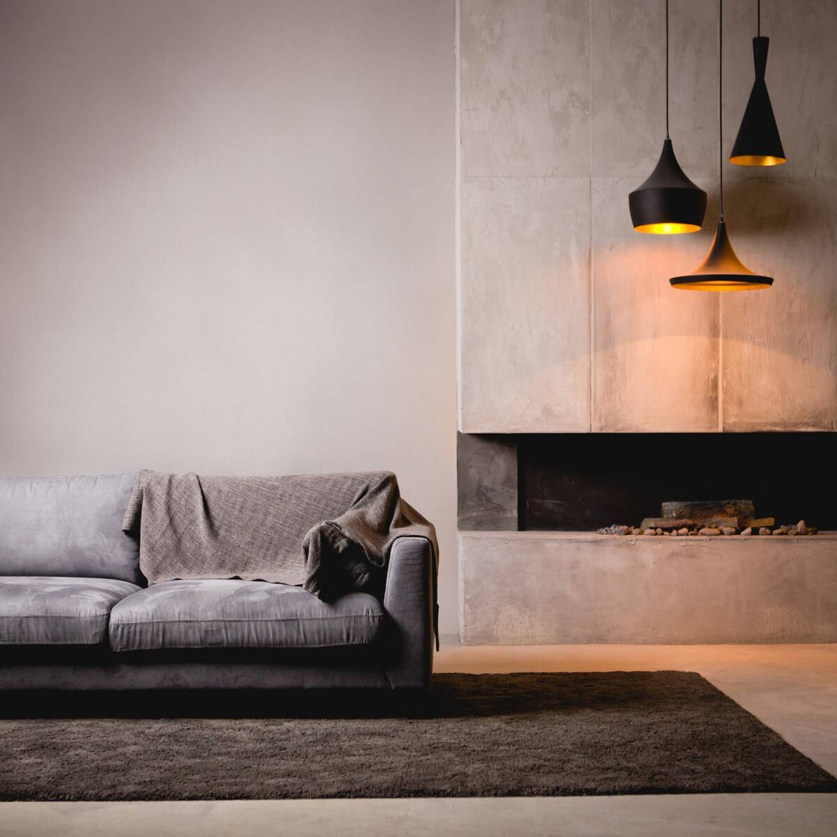 A.S.Creation Vliestapete Hygge Uni grau B/L: ca. 53x1005 cm