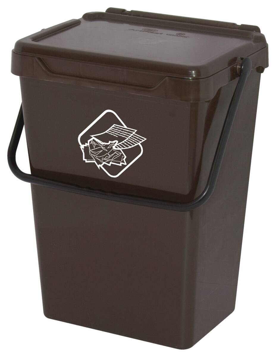 Eco-Logico Eimer braun Polypropylen B/H/L: ca. 30,5x51x40 cm