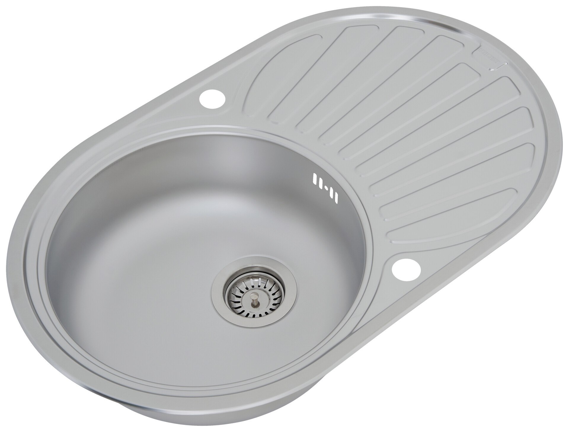 Respekta Einbauspüle Cansas 77 x 48 Edelstahl B/H/T: ca. 86x20x50 cm