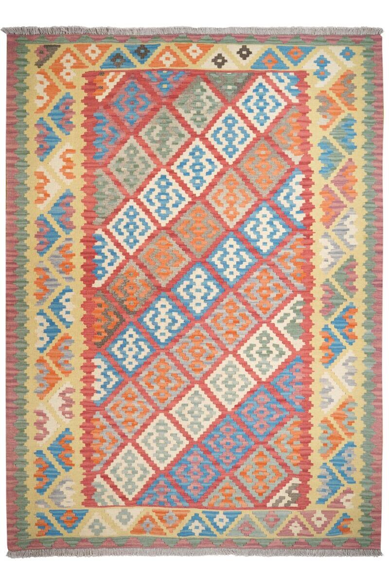 PersaTepp Teppich Kelim Gashgai gelb B/H/L: ca. 182x1x253 cm