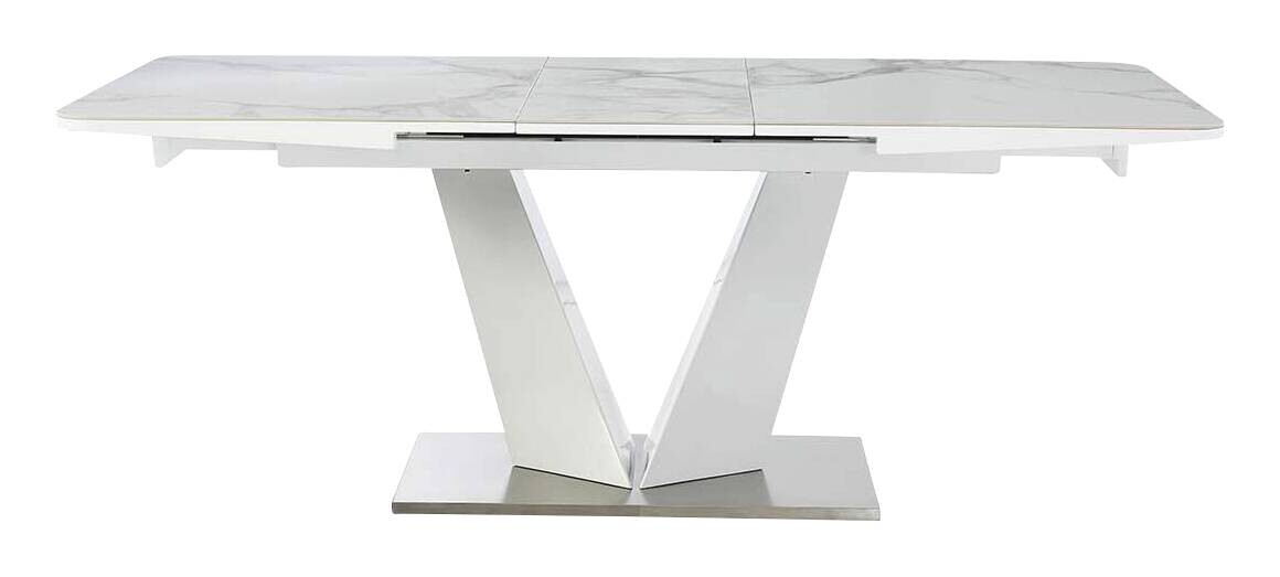 Esstisch weiß B/H/T: ca. 160x76x90 cm