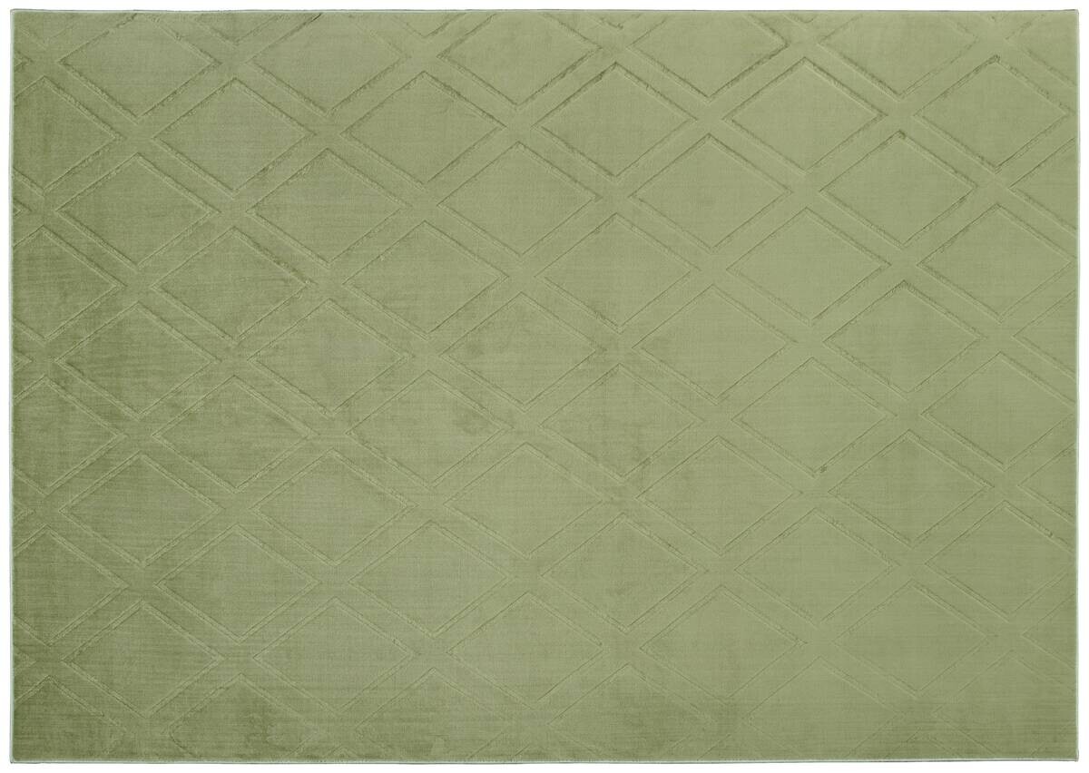 Teppich Monaco dunkelgrün B/L: ca. 120x160 cm