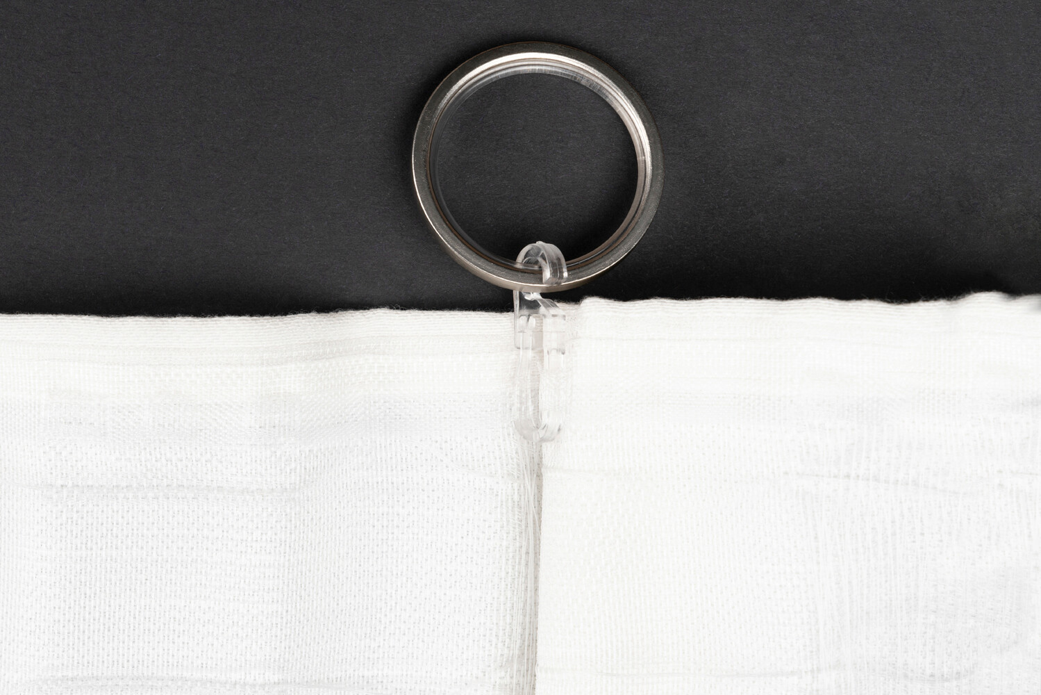 Kombivorhang 2er Pack Balance weiß B/L: ca. 135x300 cm