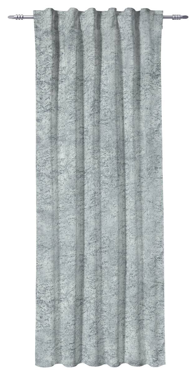 Thermovorhang Frozen silber B/L: ca. 140x245 cm