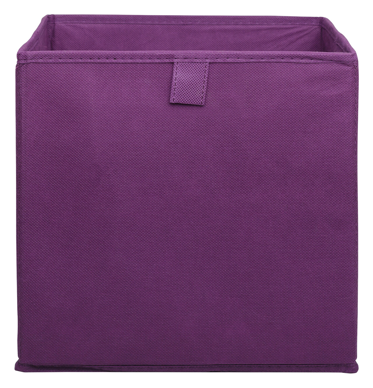 Stoffbox violett B/H/T: ca. 24x24x24 cm
