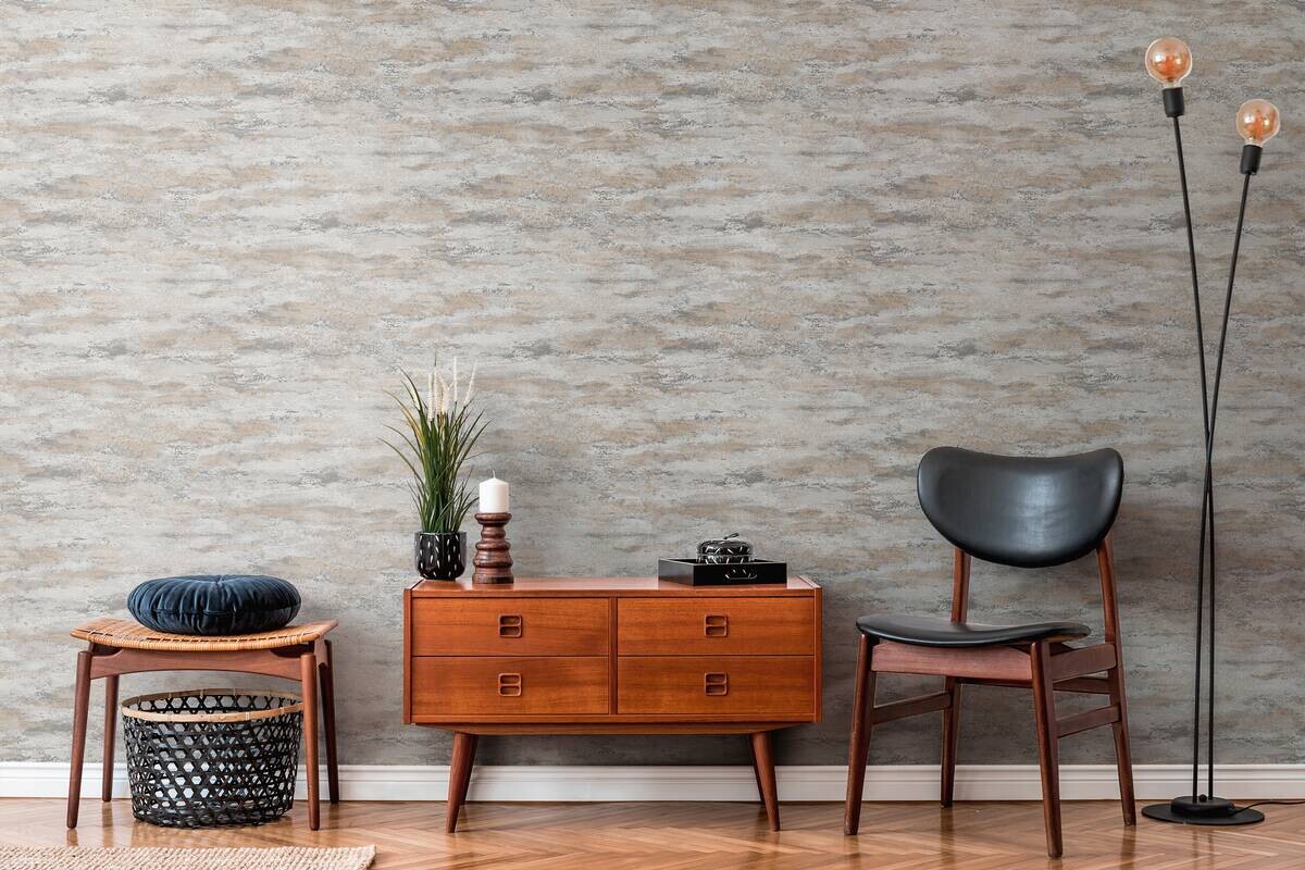 A.S.Creation Vliestapete Attractive 2 Putzoptik creme B/L: ca. 53x1005 cm