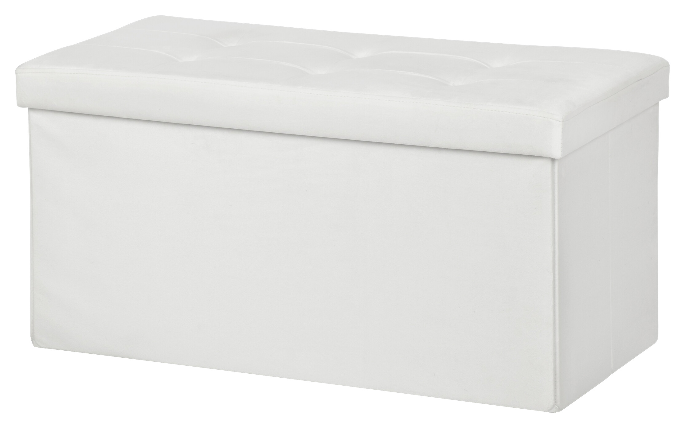 POCOline Sitzbank weiß B/H/L: ca. 38x38x76 cm