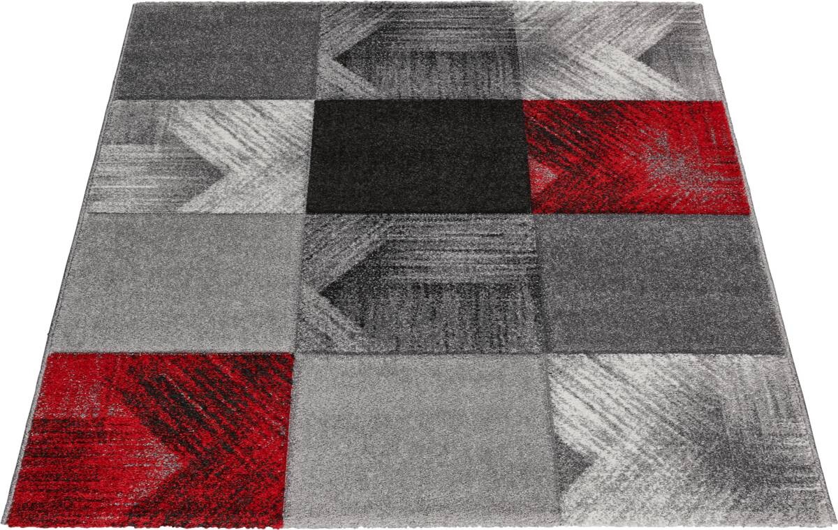 Webteppich Malta rot B/L: ca. 120x170 cm