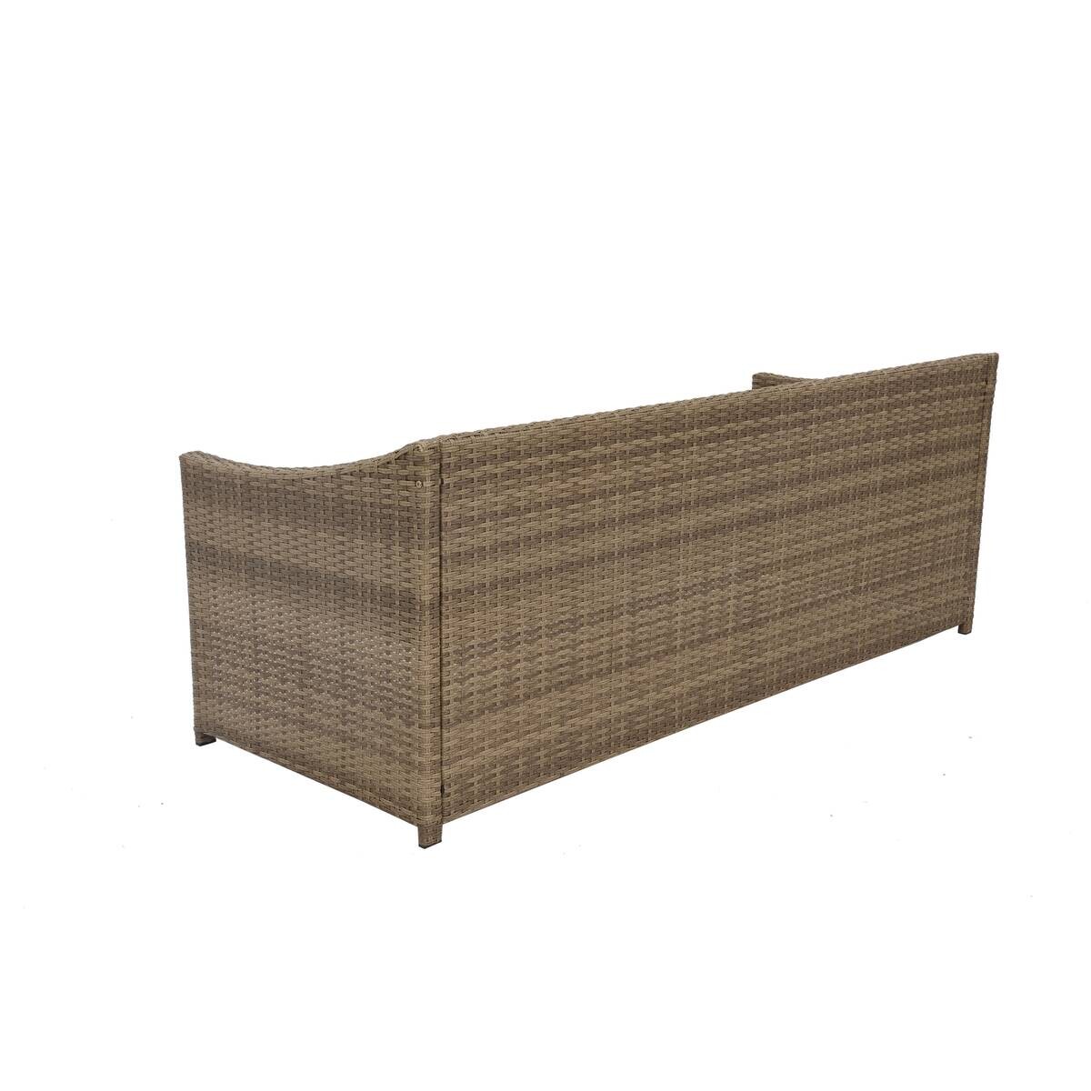 POCOline Gartensitzgruppe Anna braun Stahl