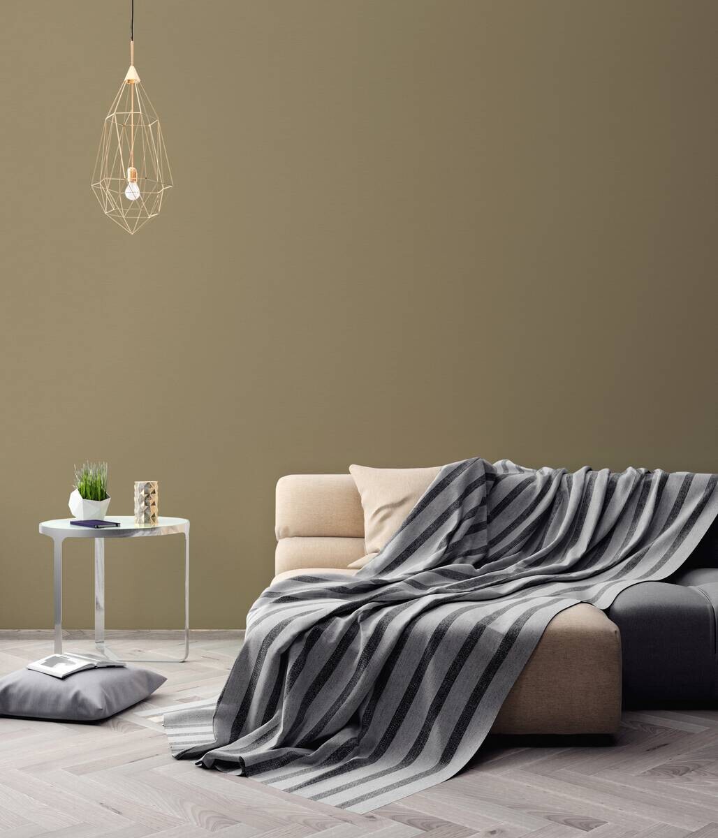 A.S.Creation Vliestapete khaki B/H/D: ca. 53x1005x8,3 cm