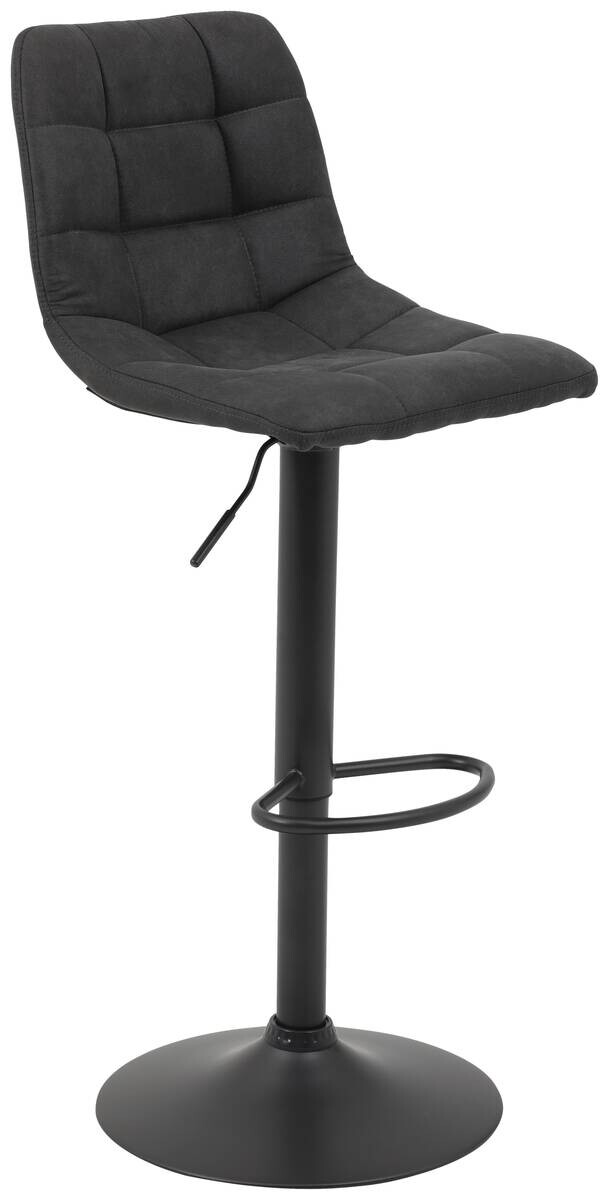 Essgruppe Yvonne Eiche anthrazit Metall B/H/T: ca. 120x108x58 cm