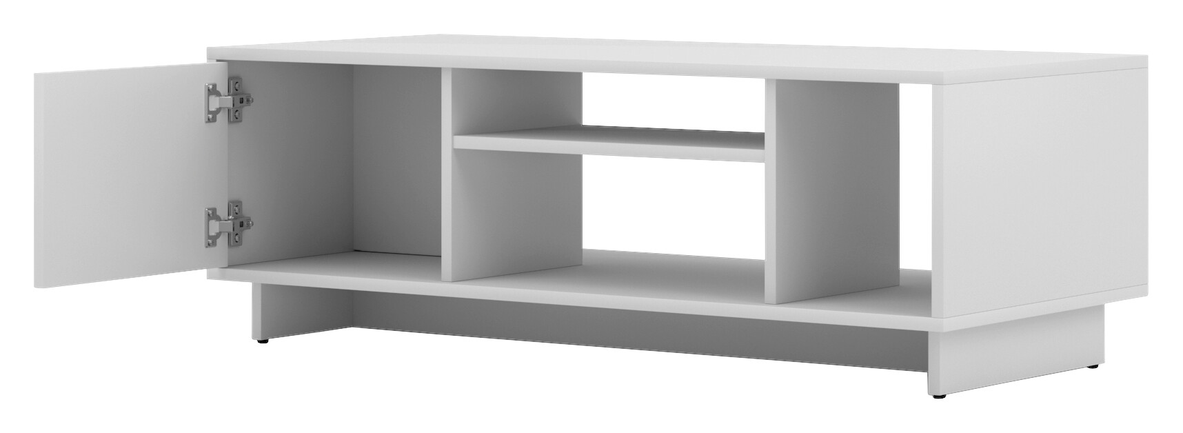 Couchtisch Cup weiß weiß matt B/H/T: ca. 110x38,8x50 cm