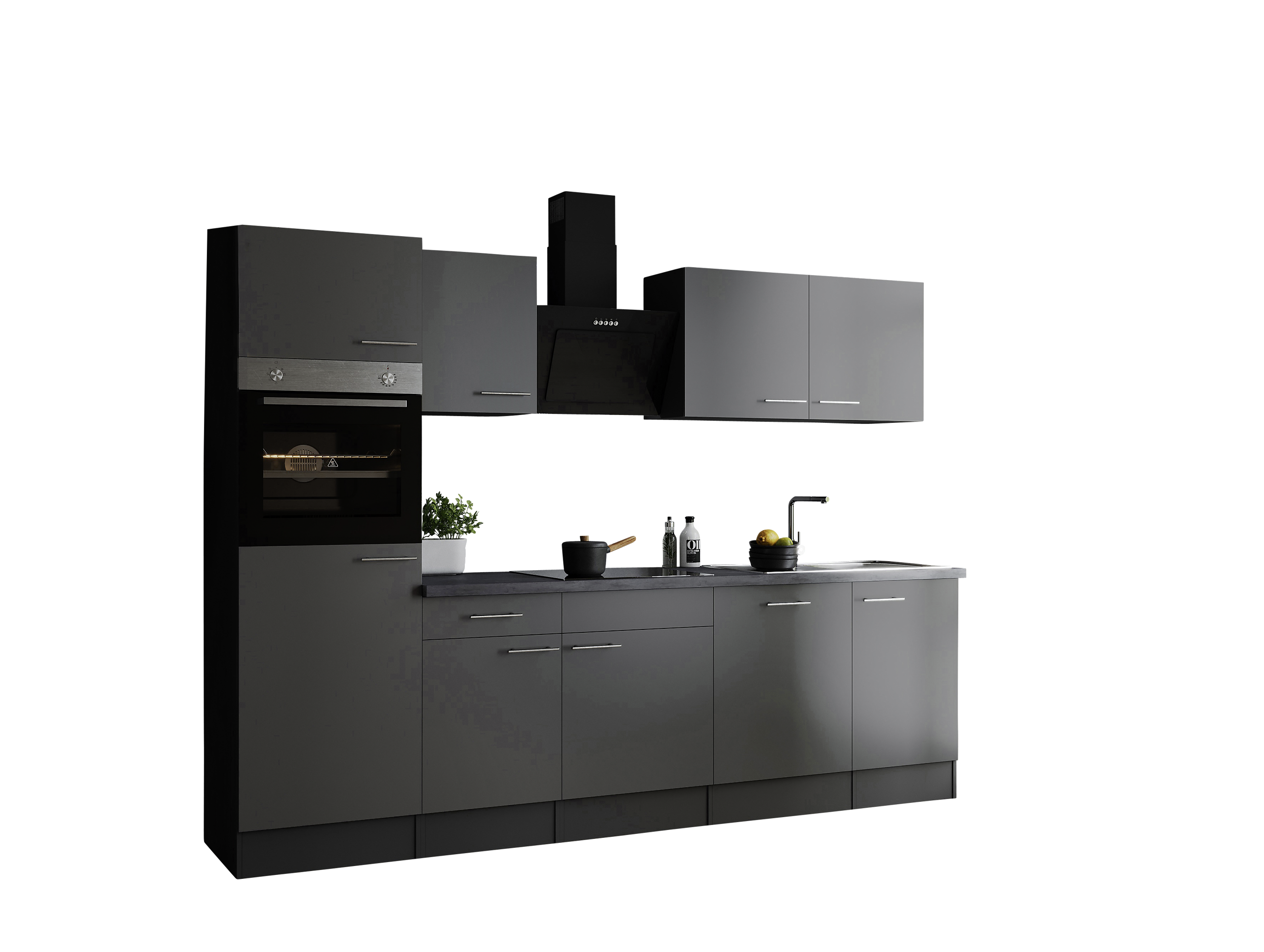 Küchenblock Oliver B/H/T: ca. 280x205x60 cm