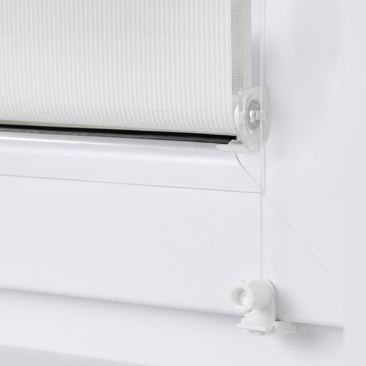 LICHTBLICK Doppelrollo Duo weiß B/L: ca. 60x150 cm