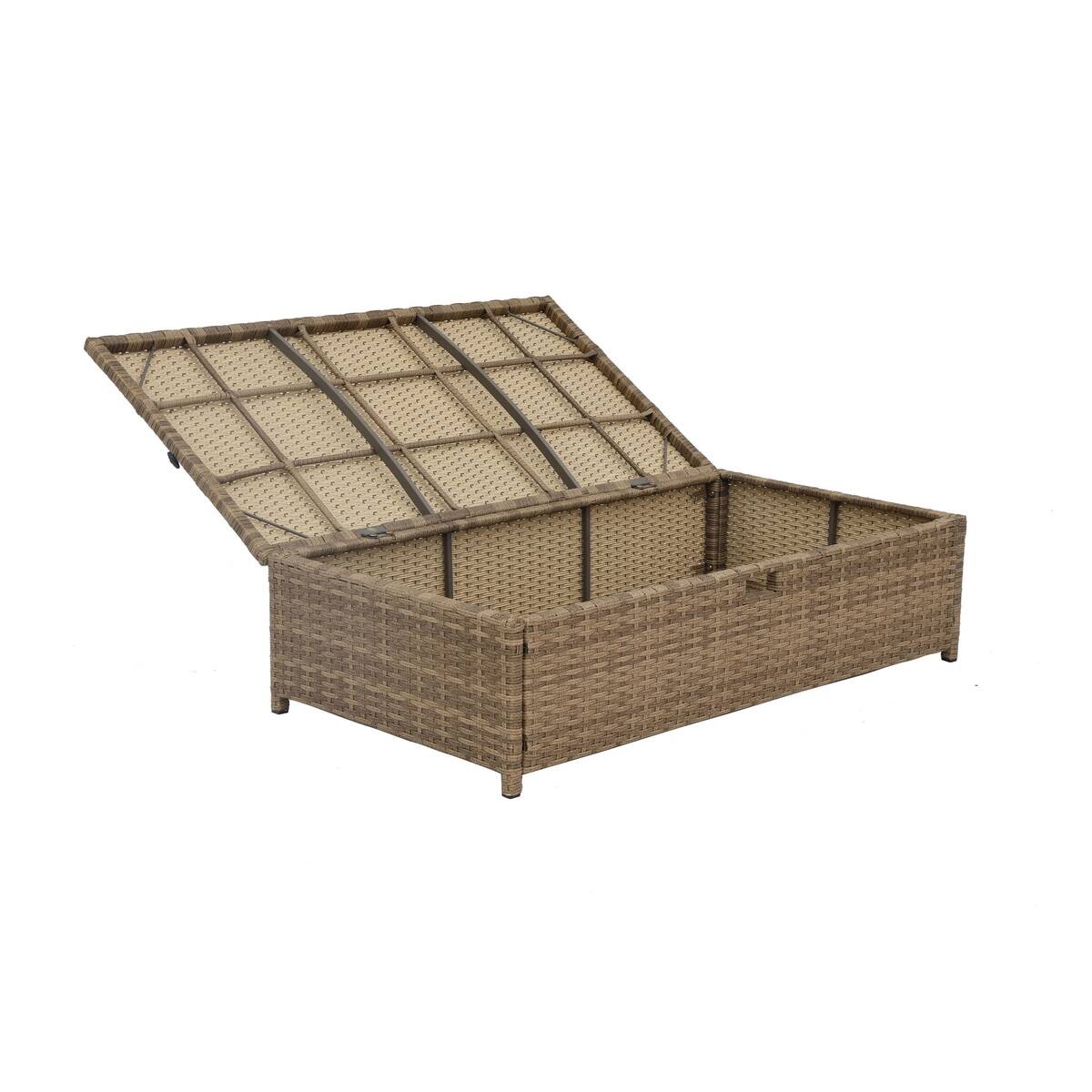 POCOline Gartensitzgruppe Anna braun Stahl