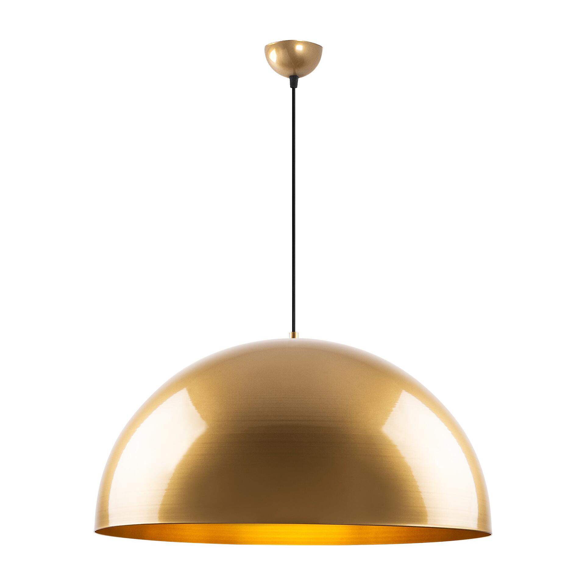 Opviq Pendelleuchte Kure gold B/H/T/L/D: ca. 60x126x60x60x60 cm E27 1 Brennstellen