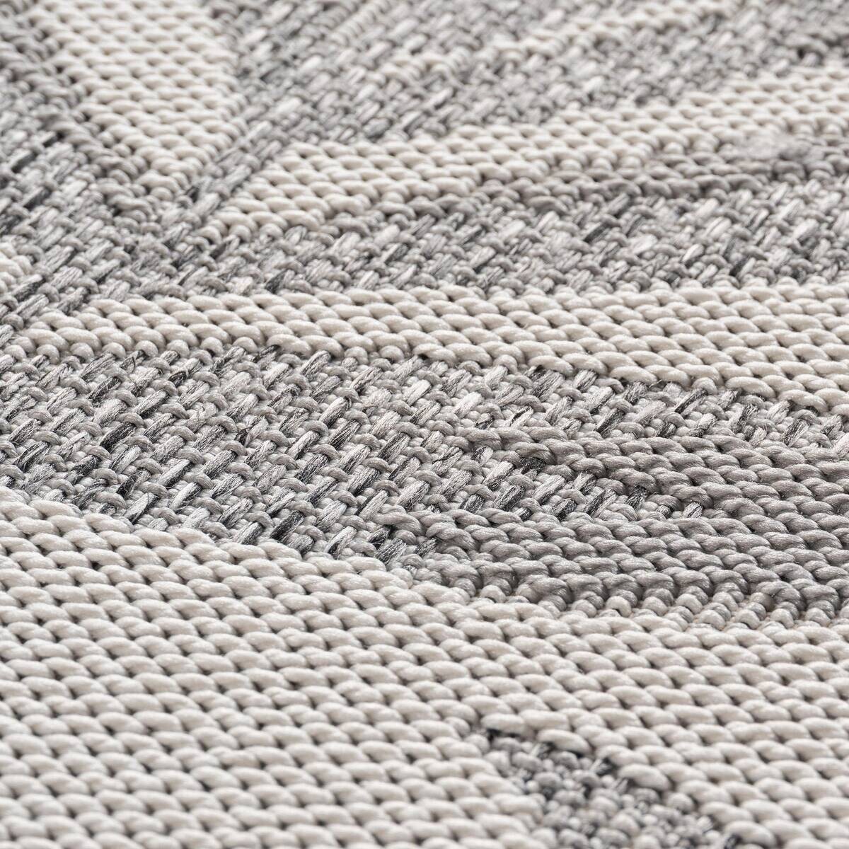 Ayyildiz Outdoorteppich DESERT grau B/L: ca. 120x170 cm